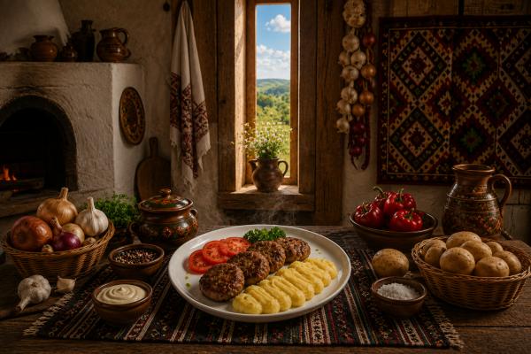 Polpette di Maiale con Purè di Patate