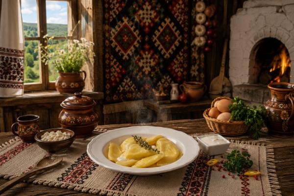 Tortelloni con Ricotta e Panna Acida