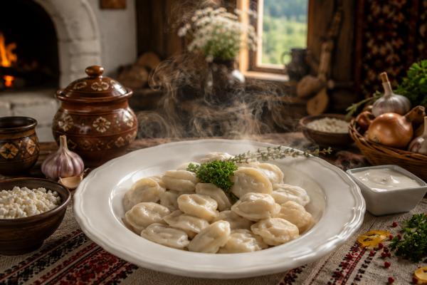 Tortelloni con Carne e Panna Acida